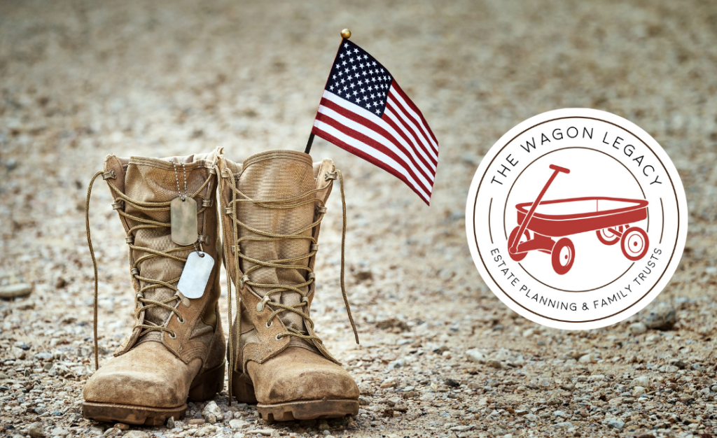 boots with American flag in them